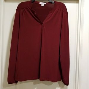 Liz Claiborne long sleeve top